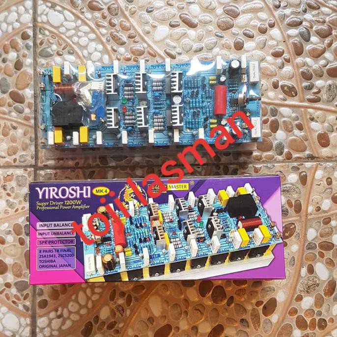 Super Driver Yiroshi Mk4 + Tr Final 1200W Platinum Mono Mk4+ Amplifier Tojila39 Segera Beli