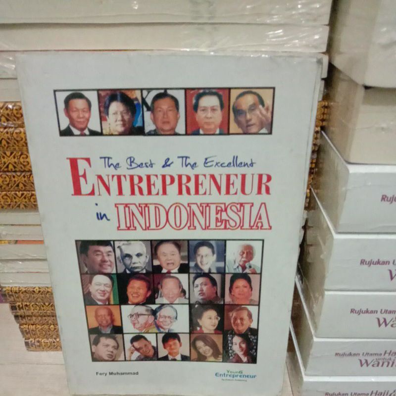 

BUKU THE BEST & THE EXCELLENT ENTREPRENEUR I INDONESIA