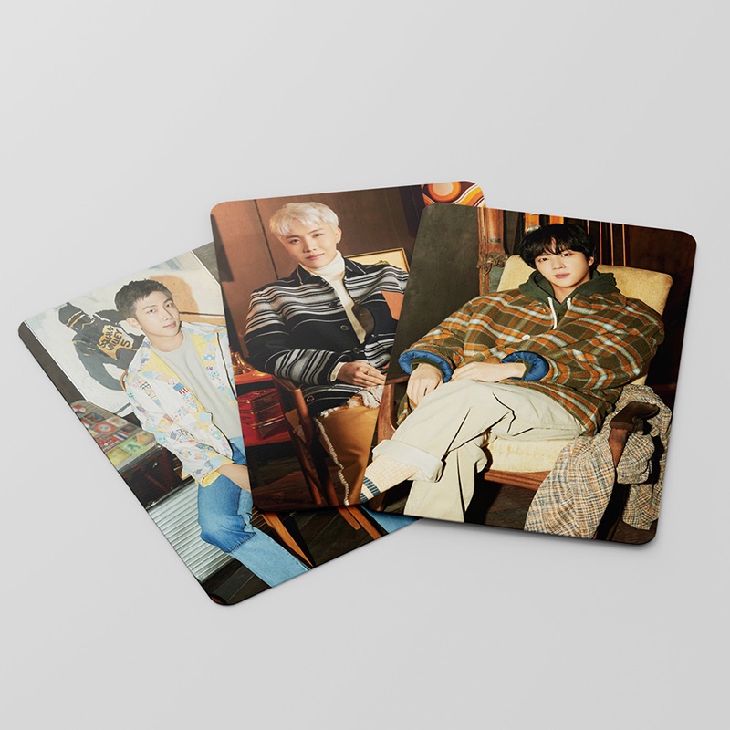 55pcs/box BTS Photocards 2022 LITTLE WISHES Album LOMO Card Postcard ((In STOCK) Kpop fan)