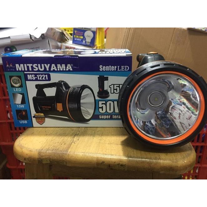 Senter Led Besar Jumbo - Senter Satpam Security Hansip