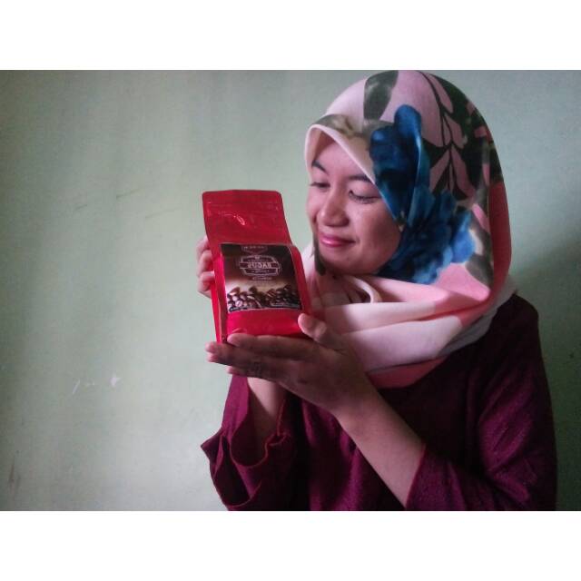 

Kopi Bubuk Robusta Merah Super 250 gram Cap Bagus