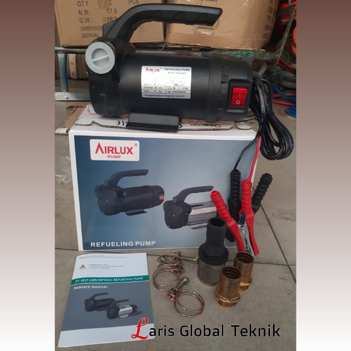 Pompa oli dan solar DC 12Volt 24 Volt Airlux Air Lux pompa DC 12/24