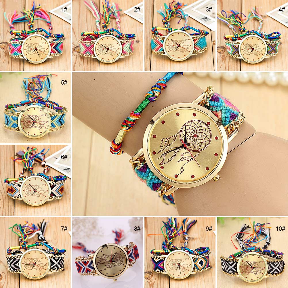 【readystock】Jam Tangan Quartz Vintage Dial Motif 