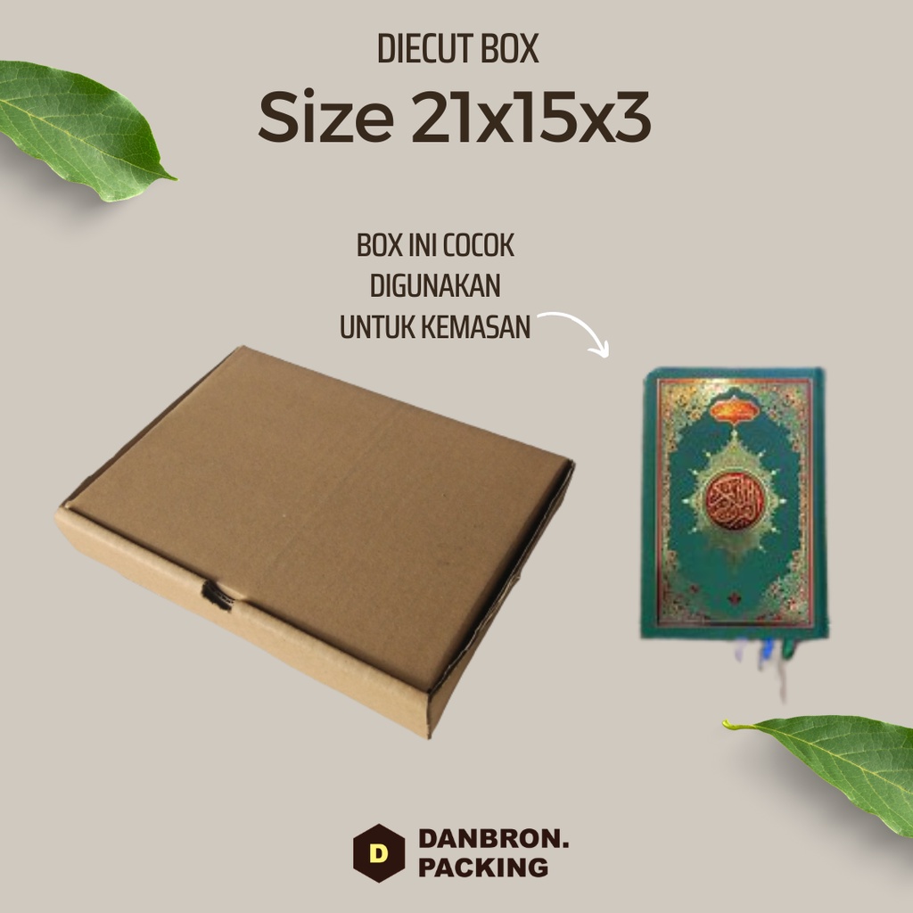 

KARDUS 21X15X3 KARDUS QURAN KARDUS KOMIK