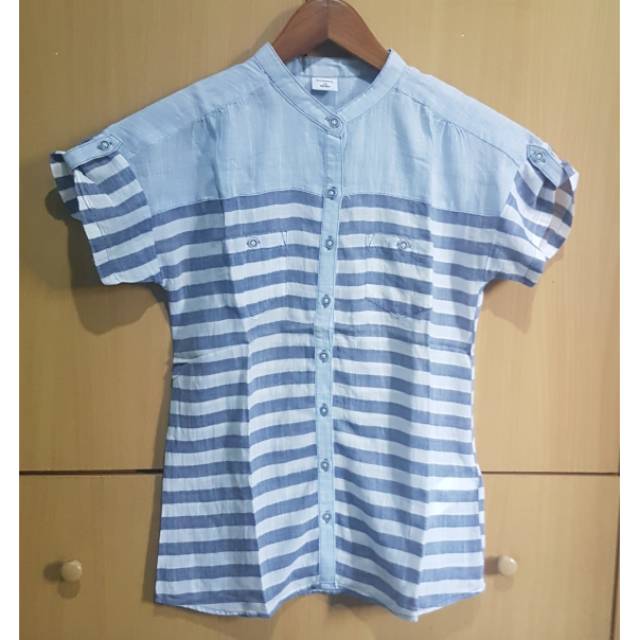 BOSSINI stripe blouse preloved