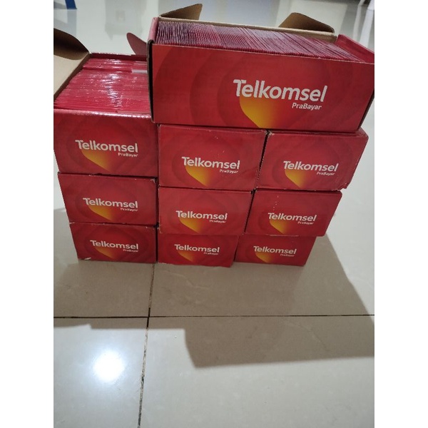 PERDANA TELKOMSEL SIMPATI SIAP PAKAI isi 100 pcs