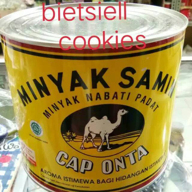 

cap onta minyak samin 2 kg 6 klg per karton