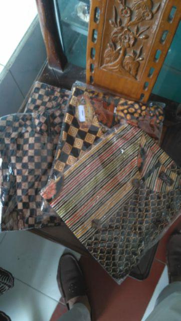 Andhini Seling Tunik Sogan Kombinasi Tunic Andini Selling Andhini Tunik Batik Modern Seragaman