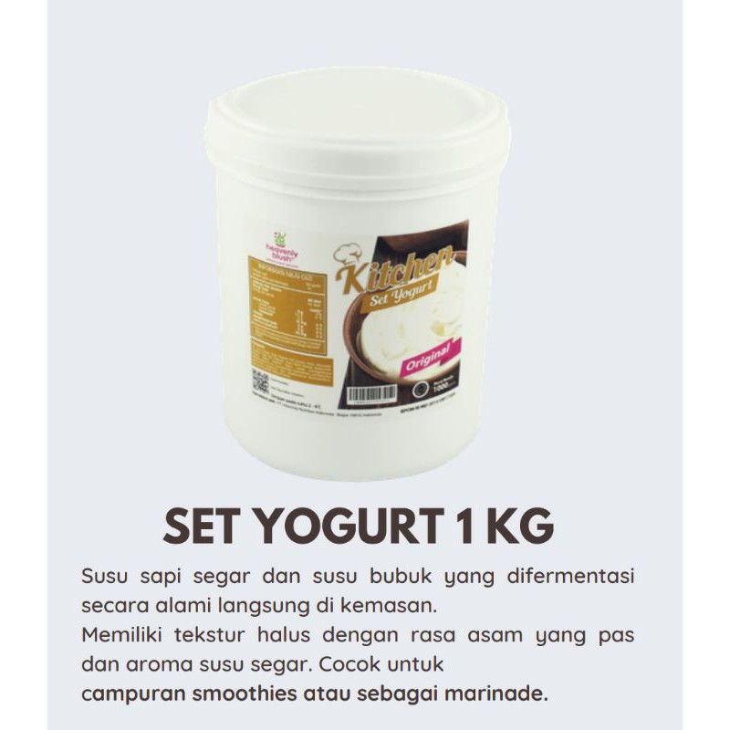 

Set Yogurt Heavenly Blush 1kg