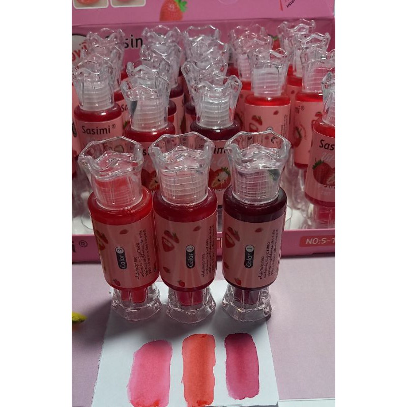 PROMO BESAR LIP TINT CANDY SASIMI STOBERRY VIT C BIBIR NO.S-1980