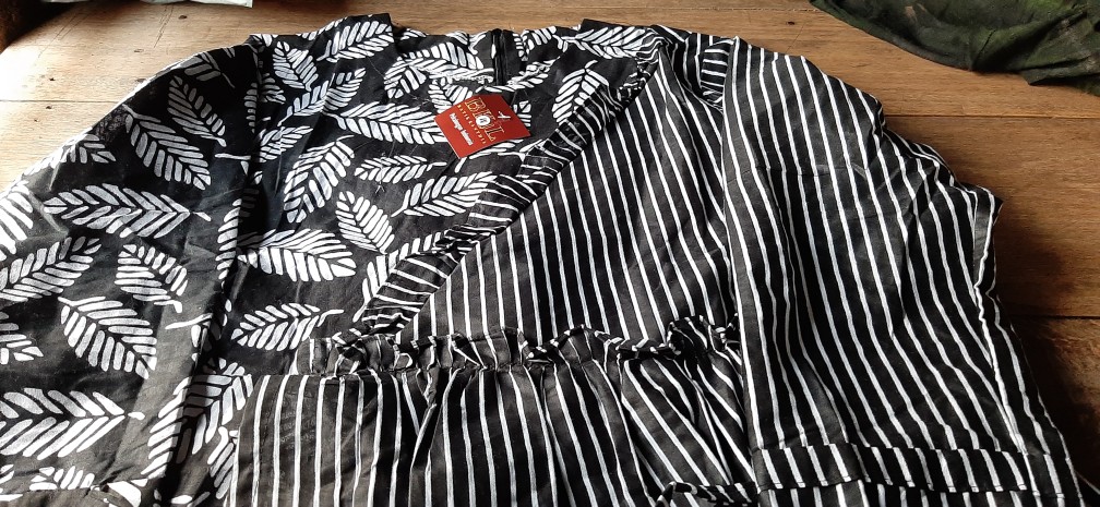 Maura Couple - Sania Ruffle Batik Couple Ori Ndoro Jowi Dnt Garansi Termurah Shopee -