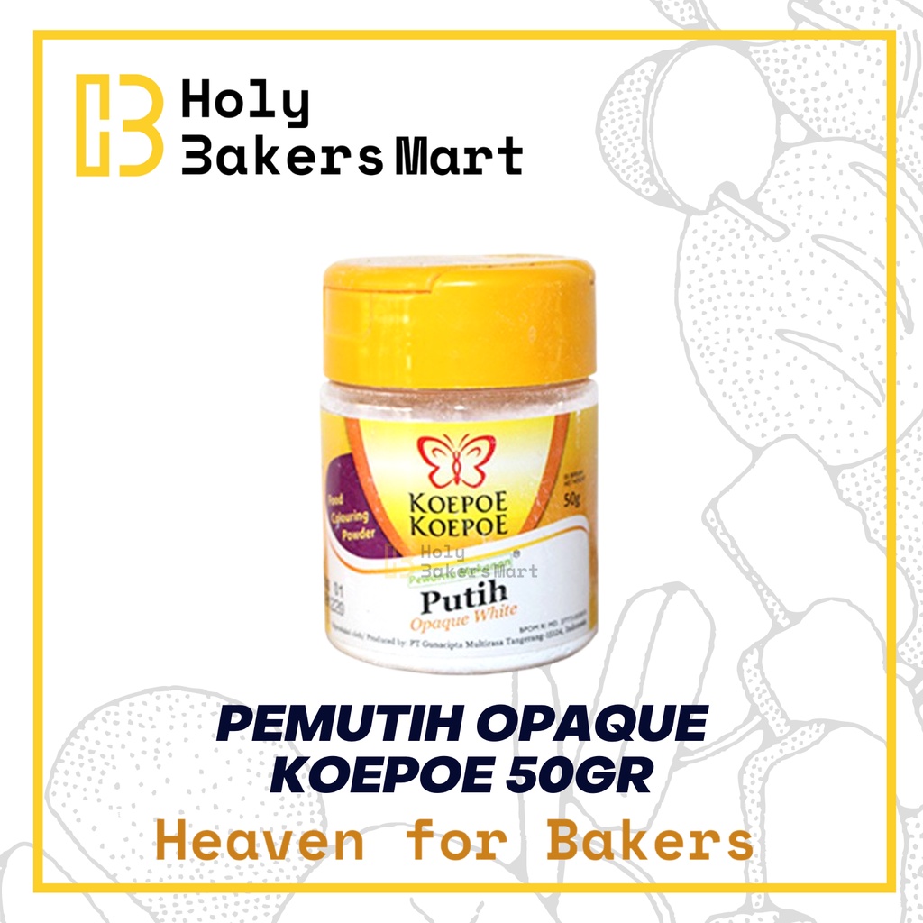 

PEMUTIH KOEPOE 50GR / PUTIH KOEPOE 50GR / PUTIH OPAQUE WHITE 50GR / PEMUTIH OPAQUE WHITE 50GR / KOEPOE 50GR / PEMUTIH 50GR / PUTIH 50GR