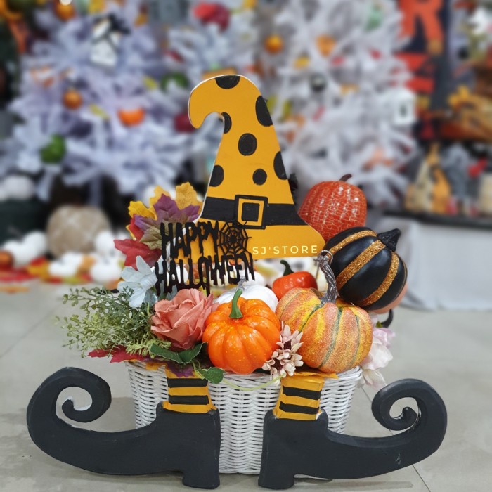 

Hampers halloween party pumpkin decoration 18