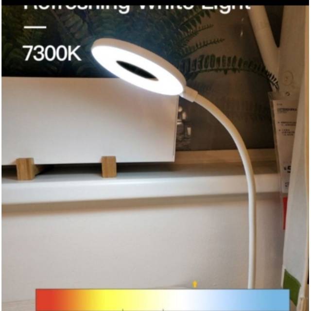 Lampu Jepit Lampu Meja LED Lampu Belajar LED Clip Circle
