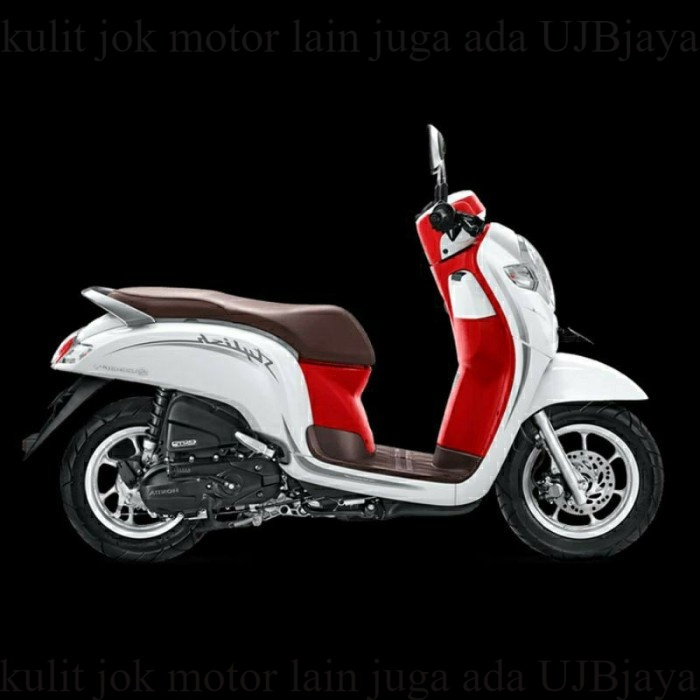 Kulit Jok Motor Scoopy 2010-2022 BAHAN ORI Sarung Jok Motor Scoopy 2010-2022 G18