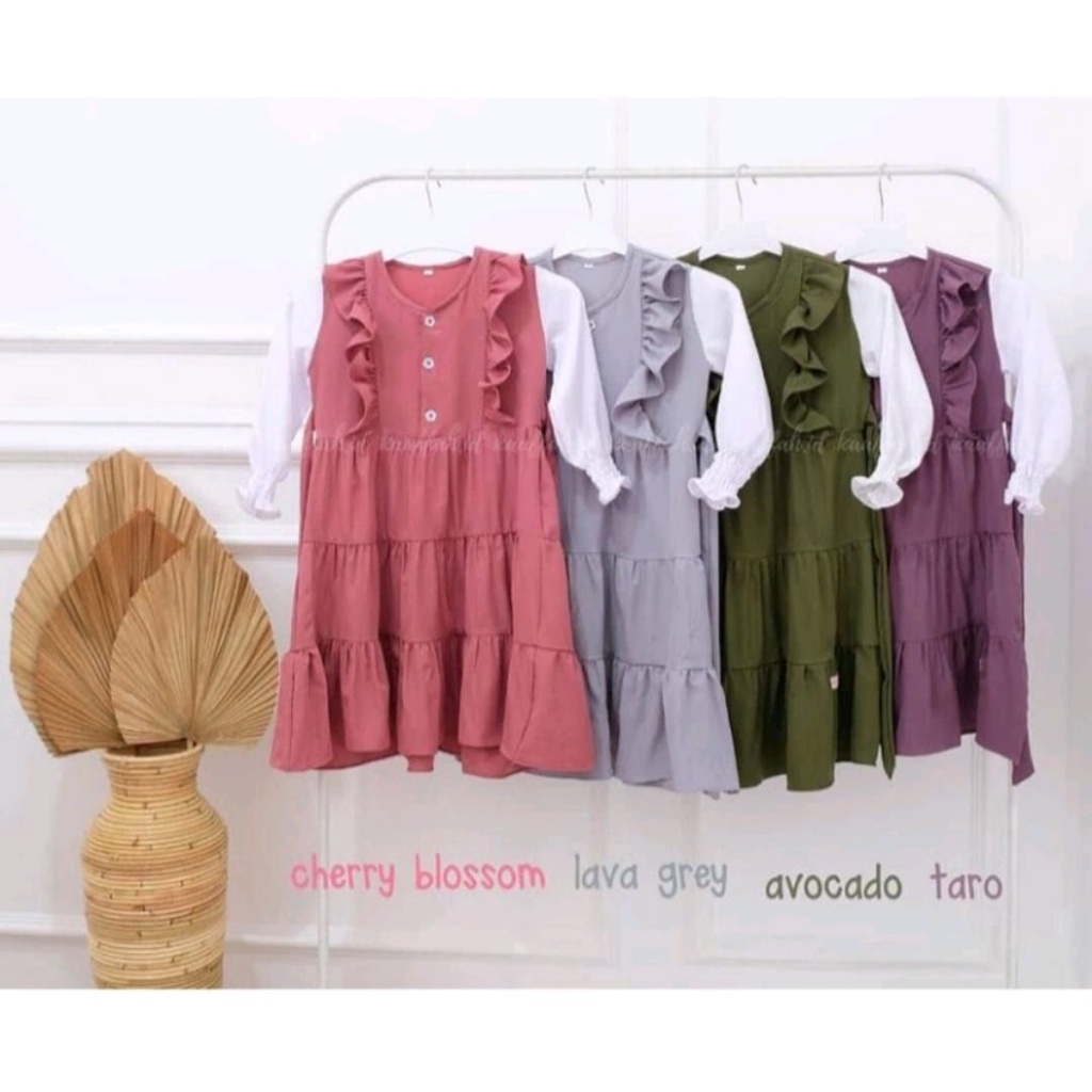 DRESS ANAK - BAJU ANAK KEKINIAN - GAMIS ANAK