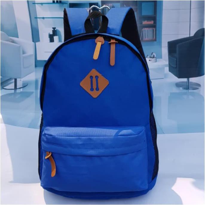 Great Stuff Tas Ransel Jeans HitamU002Ftas Sekolah Jansport Pria Wanita Murah Grosir - Biru