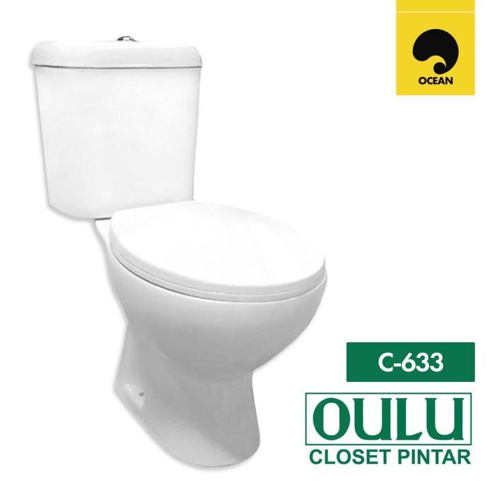 CLOSET DUDUK / KLOSET DUDUK OULU ORIGINAL / WC DUDUK TOILET MONOBLOCK | C-633