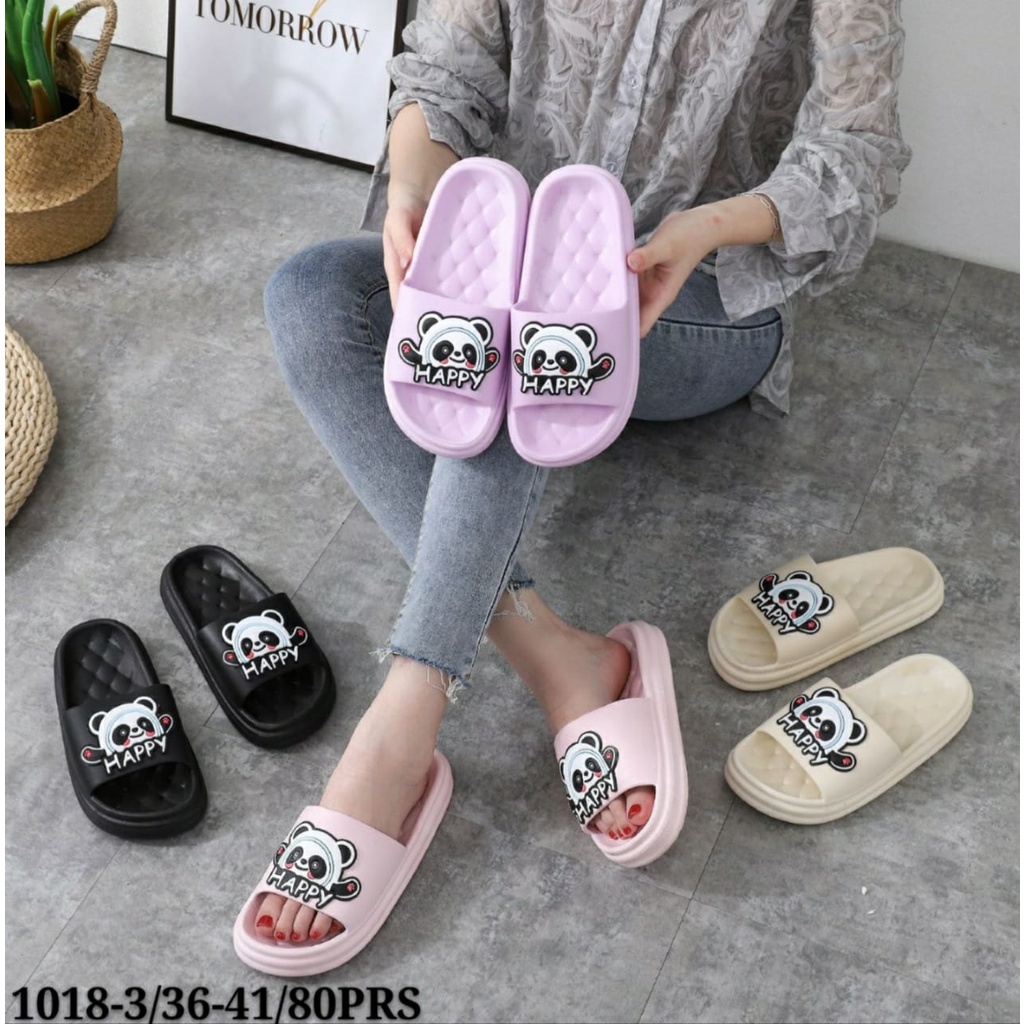 SANDAL KOKOP KARET IMPORT HAPPY PANDA 1018-3