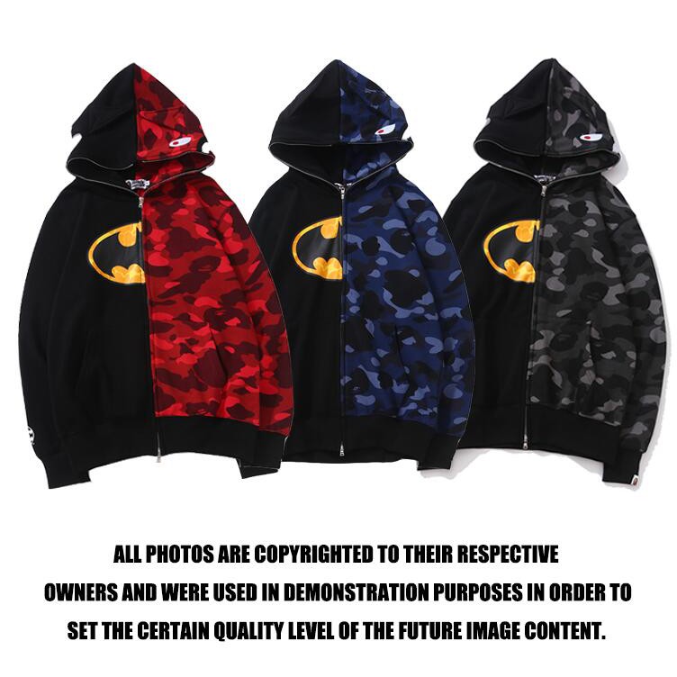 bape x dc batman hoodie