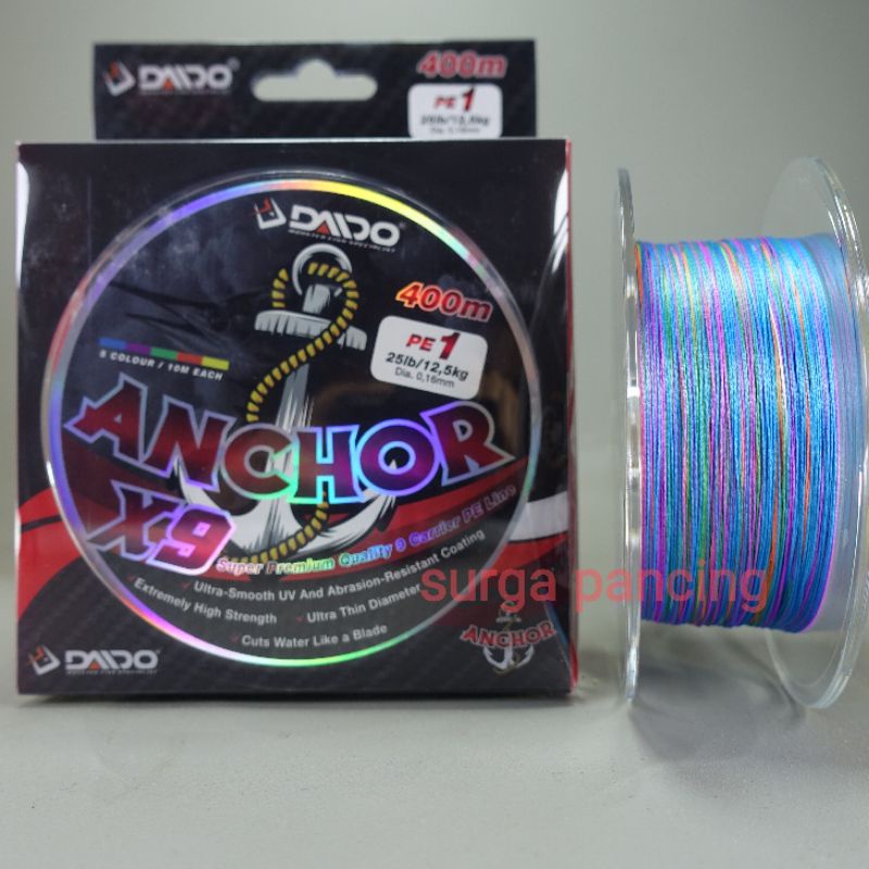 Pe DAIDO ANCHOR X9 multicolor 400m/200m