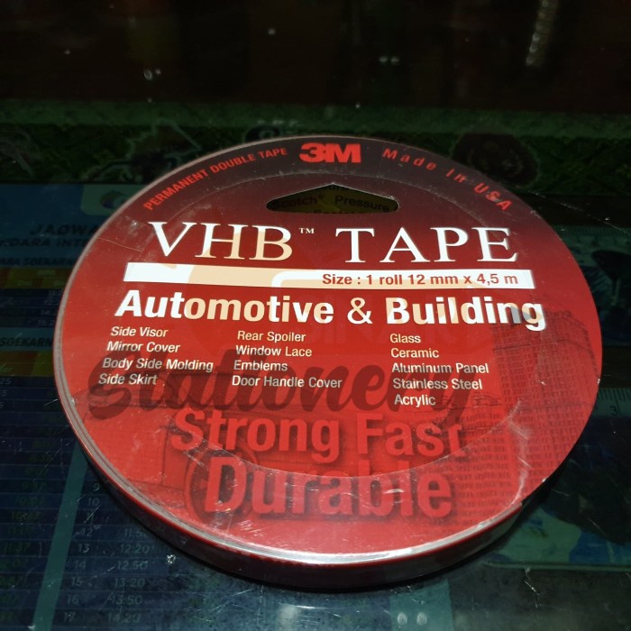

Star Vhb Tape 3M 12Mm X 4.5M Diskon