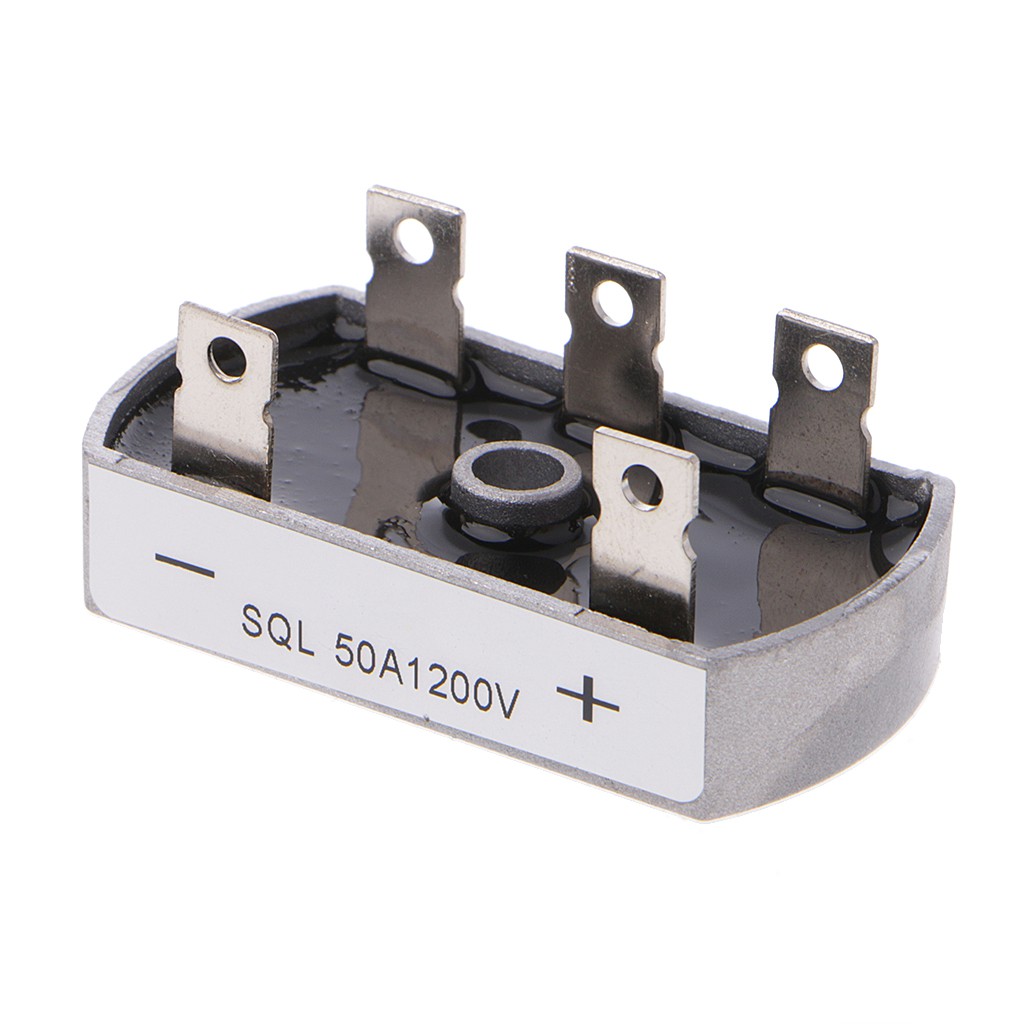 Modul Rectifier Diode 50A 1200v Aluminium Metal 3 Phase Diode Bridge Rectifier 50Amp sql50a