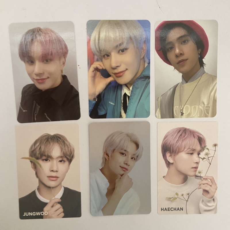 Photocard Jungwoo Earthquake Hendery SMCU Haechan Natrep Aladdin