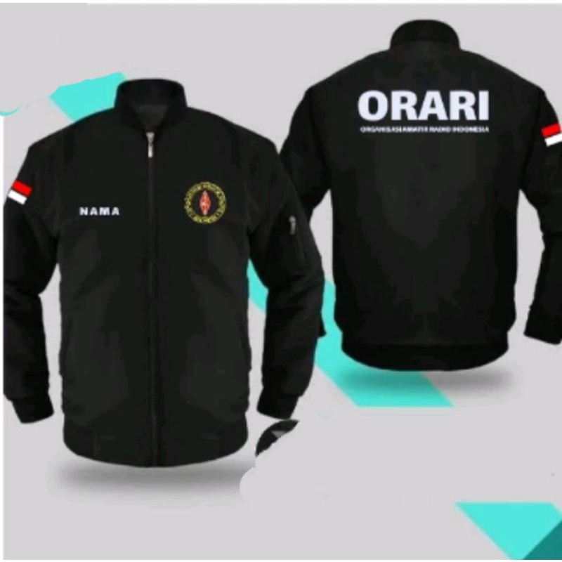 jaket bomber Orari full bordir jaket Orari full puring eksklusif JAKET BOMBER ORARI JAKET ORARI Jake