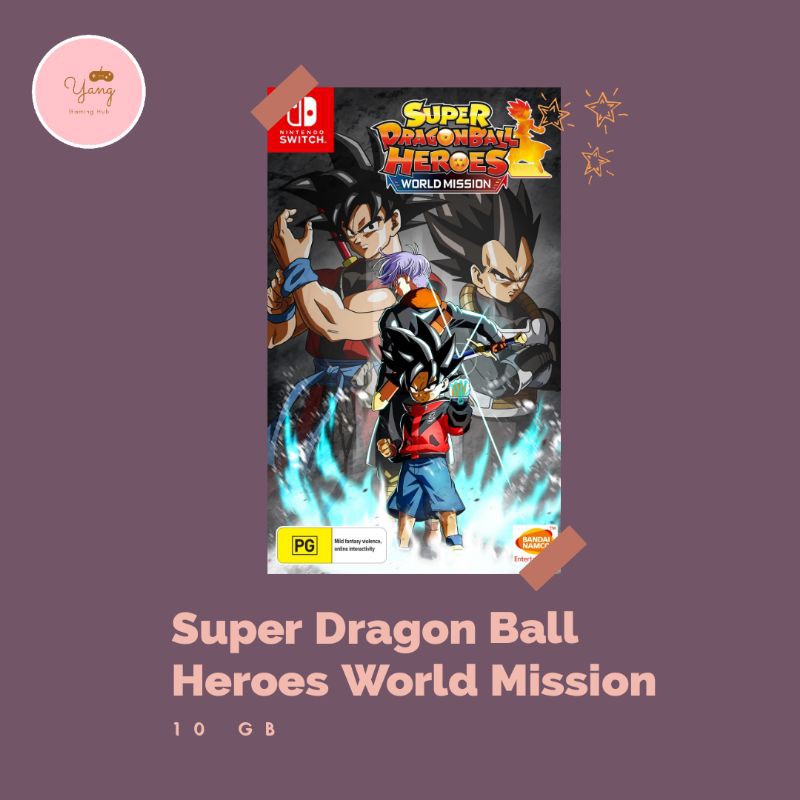 Super Dragon Ball Heroes World Mission Hero Nintendo Switch