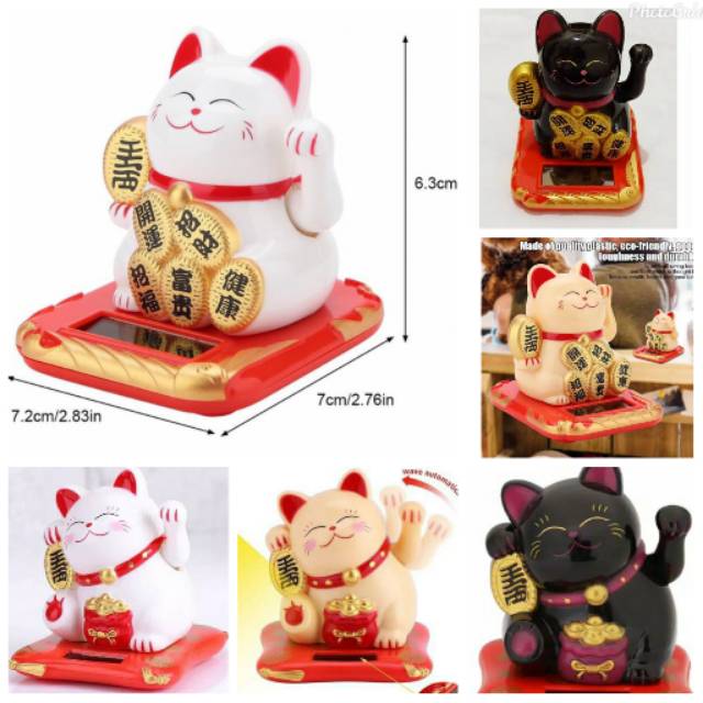 KUCING MANEKI NEKO/ KUCING HOKI / LUCKY CAT/KUCING KEBERUNTUNGAN#SALE