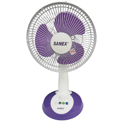 DESK FAN SANEX 8 Kipas Angin Meja Bisa Swing Kanan Kiri Ukuran 8 inch (20 cm)