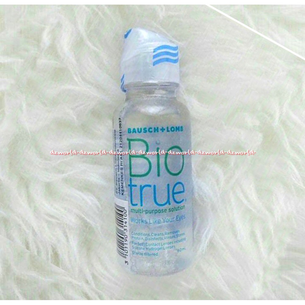 Bio True Bausch Lomb 60ml Pembersih Softlens Perawatan Lensa Kontak