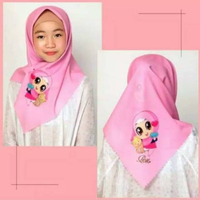 kerudung anak lucu RM Kid's Hijabers