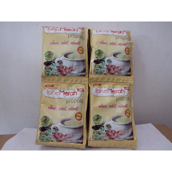 

Jahe merah propolis JMP 1 Renceng (12 Saset)