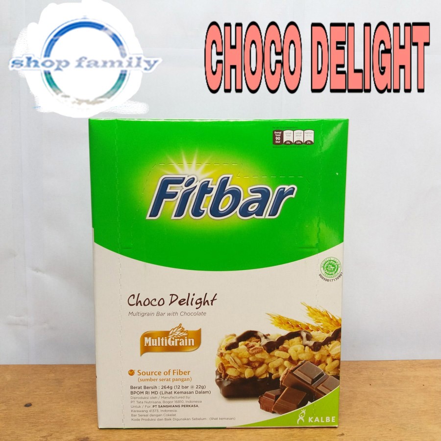 

FITBAR COKLAT MULTIGRAIN 22gr 1 BOX ISI 12 PCS