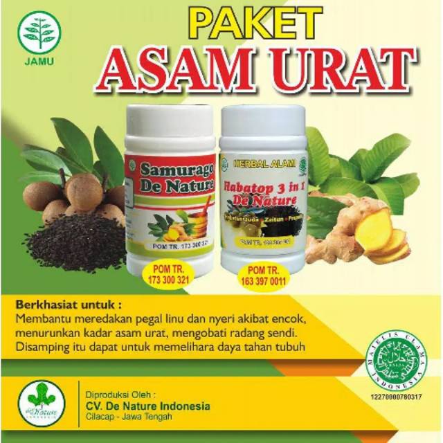 

Samurago de nature Obat asam urat nyeri sendi