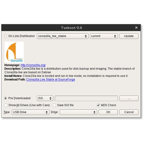 [FULL VERSION] Clonezilla 2.5 + Tuxboot Software - GARANSI AKTIVASI