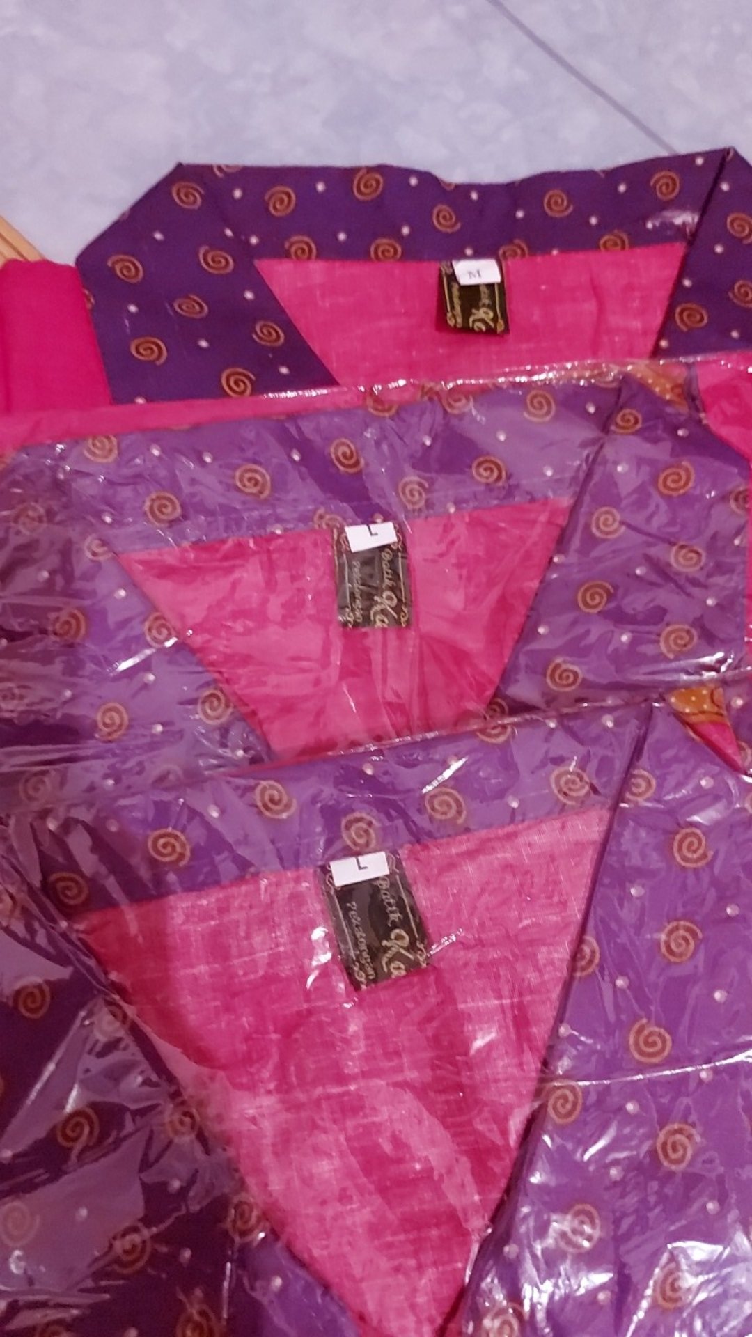 Tey-17 Batik Wanita Asj Sa Hrb026 Kenongo Blouse / Seragam Kantor