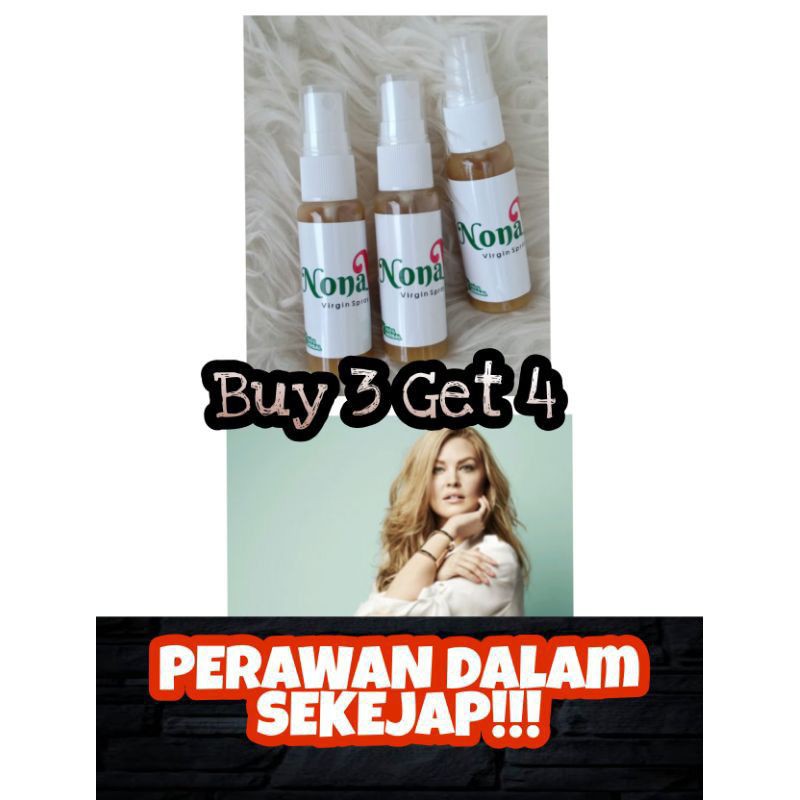 Perawan dalam 5 menit dengan NONA Spray Virgin