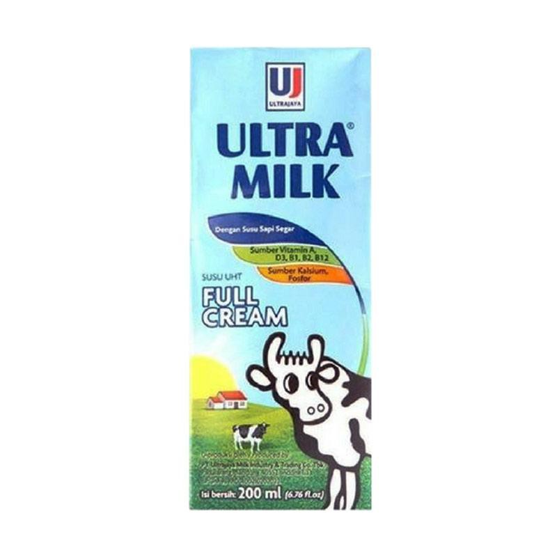 

ULTRAMILK SUSU UHT FULL CREAM 200ML
