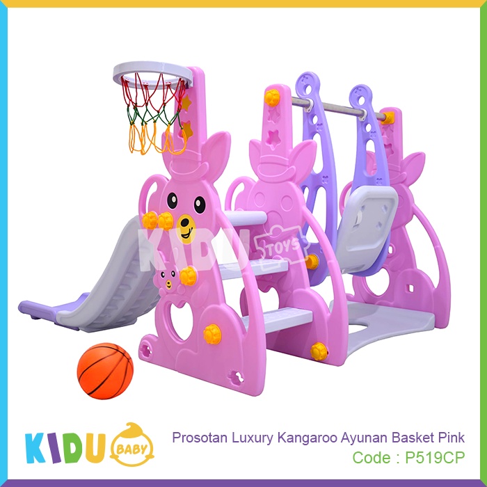 Labeille Prosotan Ayunan Luxury KANGAROO Slide Swing Kangguru Basket Kidu Baby