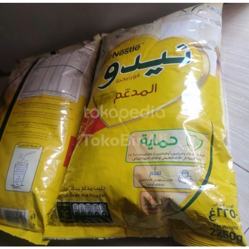 Susu Nido 2.250gr Nestle No 1 Saudi Dubai