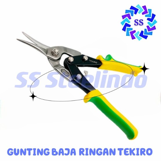

GUNTING SERBAGUNA POTONG BAJA RINGAN TEKIRO 10 INCH