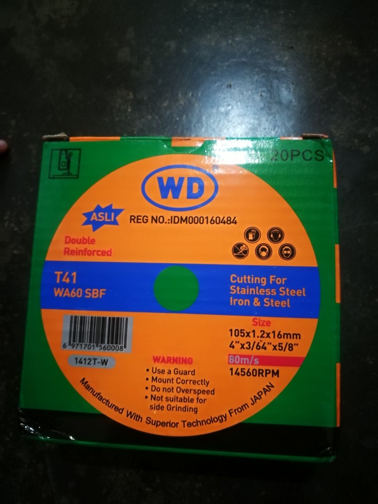 Ecer Batu Potong Wd 4 Original