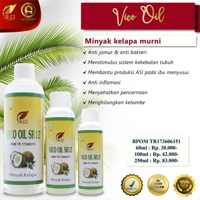 Vico oil SR12 dan vico kapsul SR12