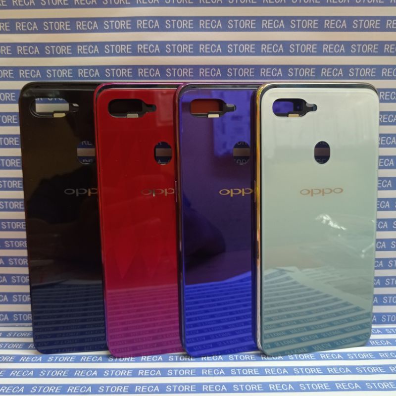 Back Casing Housing Fullset Backdoor + Bezel Oppo F9 - F9 Pro Original