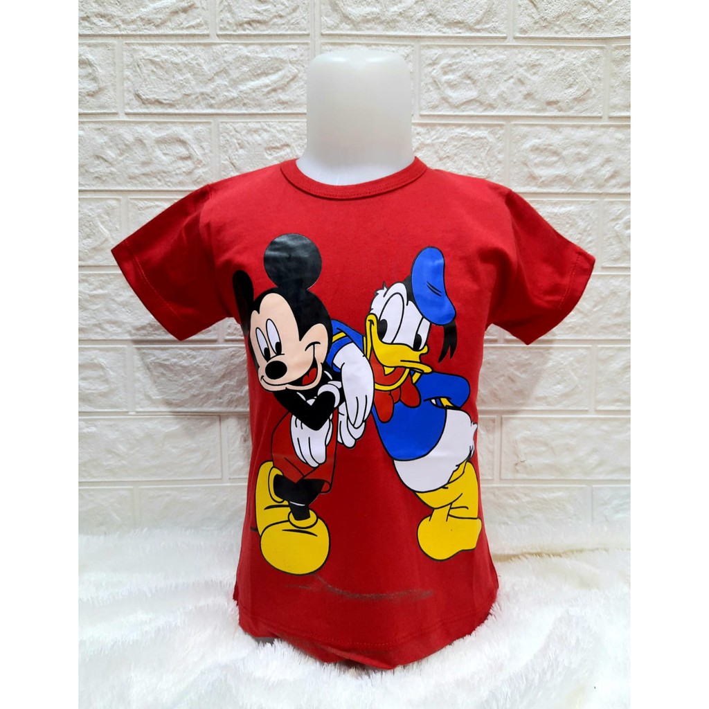 BAJU ANAK LAKI-LAKI/ATASAN ANAK LAKI-LAKI/KAOS ANAK LAKI-LAKI/KAOS DISTRO MICKEY MOUSE USIA 1-12TAHUN