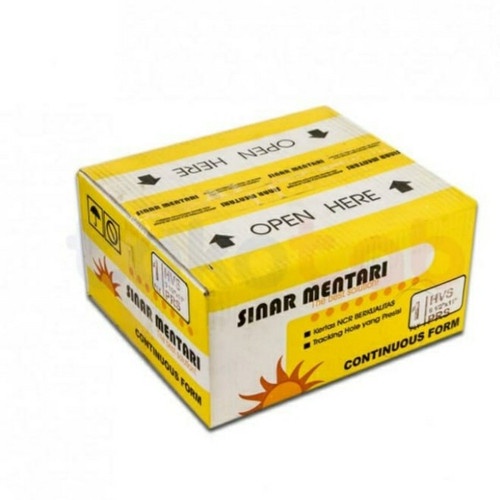 

KHUSUS GOSEND!!! CONTINOUS FORM 1 PLY 9,5 X 11`PRS SINAR MENTARI