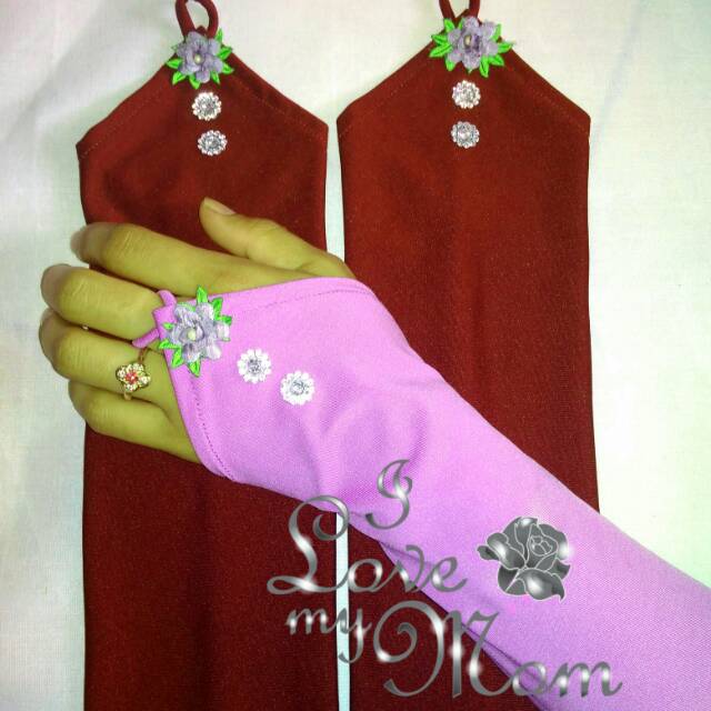 Handsock CIN&quot; MELATI DIAMONS / Handsock Wanita / Handsock Muslim / Handsock Murah/mangset tangan